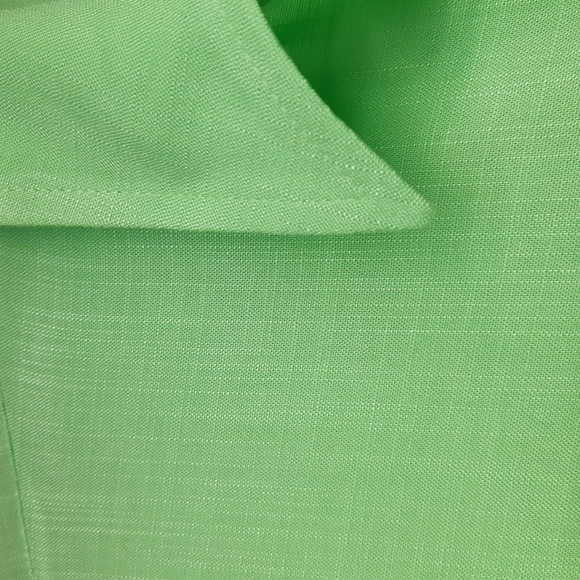 Chico's Bright Green Blouse - Picture 4 of 8